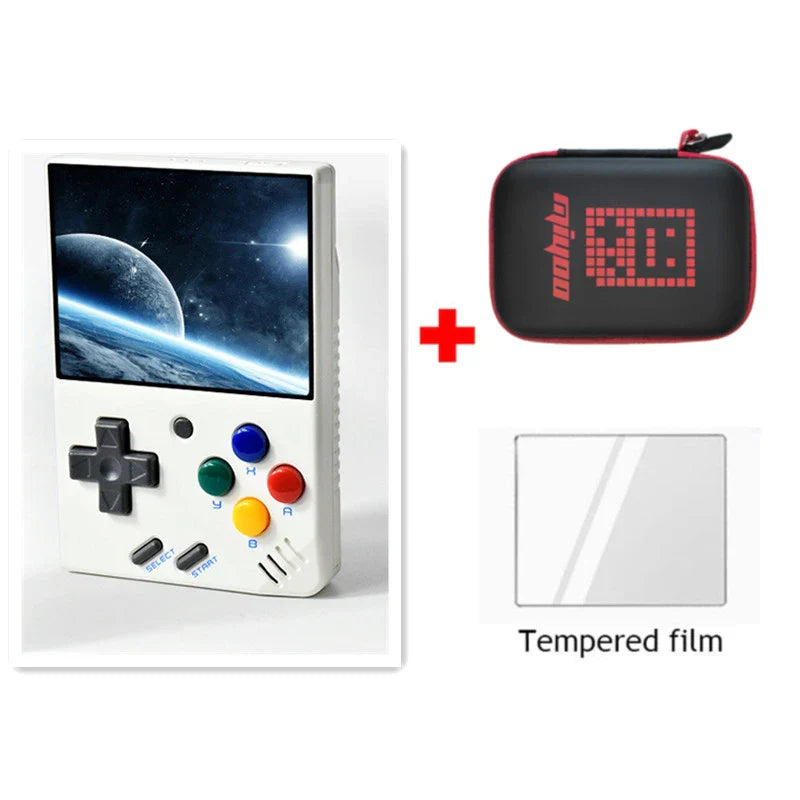 Miyoo Mini V2 Handheld Retro Game Console Retro White.