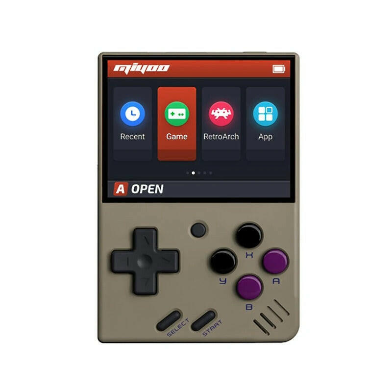 Miyoo Mini V2 Handheld Retro Game Console Retro Gray.