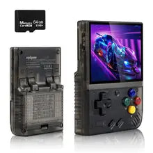 Miyoo Mini Plus V3 Retro Handheld Game Console Black - Miyoo Mini V4